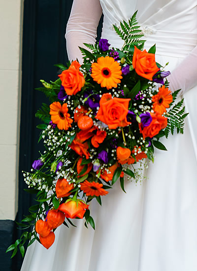 Wedding flowers - wedding floral bouquet